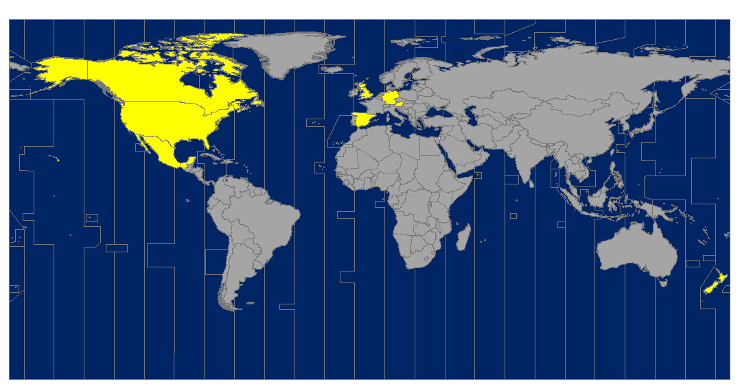 us 1854 in swine of flu map states
